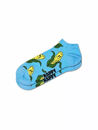 HAPPY SOCKS | Herren Sneaker Socken CORN 41-46 light blue | 